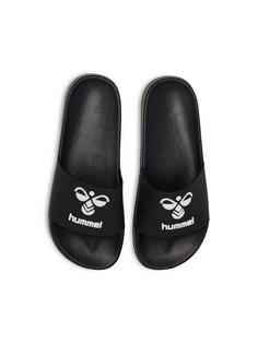 hummel HML ESSENTIAL POOL SLIDE Badelatschen BLACK