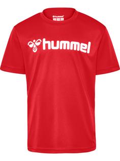 hummel hmlLOGO JERSEY S/S KIDS Funktionsshirt Kinder TRUE RED