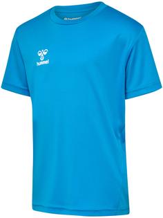 Rückansicht von hummel hmlLOGO SET KIDS Trainingsanzug Kinder DIVA BLUE