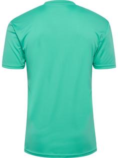 Rückansicht von hummel hmlLOGO JERSEY S/S Funktionsshirt ATLANTIS