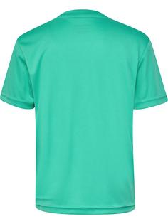 Rückansicht von hummel hmlLOGO JERSEY S/S KIDS Funktionsshirt Kinder ATLANTIS