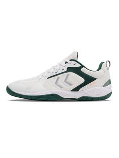 hummel SPEED COURT Hallenschuhe WHITE/GREEN