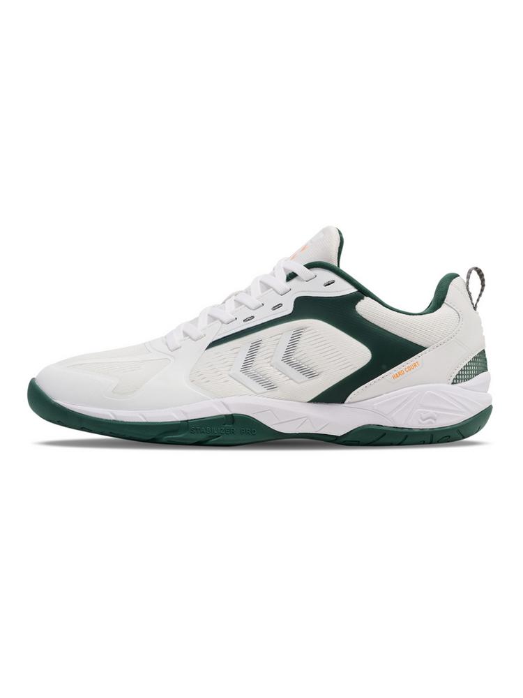 hummel hummel SPEED COURT Hallenschuhe Herren - white-green - 0 | SportScheck
