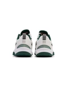 Rückansicht von hummel SPEED COURT Hallenschuhe Herren white-green