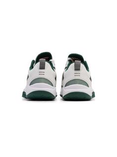 Rückansicht von hummel SPEED COURT Hallenschuhe WHITE/GREEN