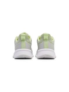 Rückansicht von hummel REACH TR HIIT 2.0 Fitnessschuhe LUNAR ROCK/LETTUCE GREEN