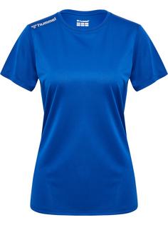 hummel hmlRUN JERSEY S/S WOMAN Funktionsshirt Damen TRUE BLUE