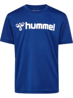 hummel hmlLOGO JERSEY S/S KIDS Funktionsshirt Kinder TRUE BLUE