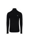 DANISH ENDURANCE Half Zip Funktionsshirt Herren - schwarz