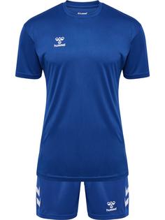 hummel hmlLOGO SET Trainingsanzug TRUE BLUE