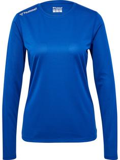 hummel hmlRUN JERSEY L/S WOMAN Funktionsshirt Damen TRUE BLUE