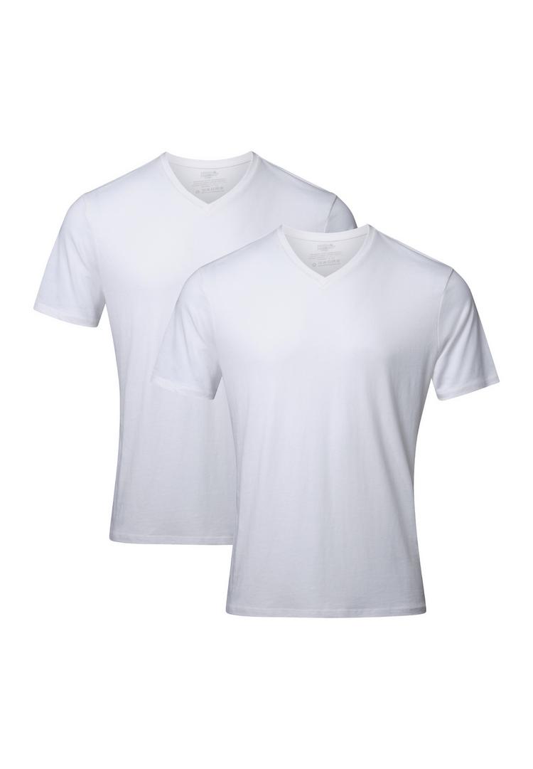 DANISH ENDURANCE DANISH ENDURANCE V T-Shirt Herren - pure white - 0 | SportScheck