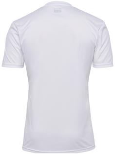 Rückansicht von hummel hmlLOGO JERSEY S/S Funktionsshirt WHITE