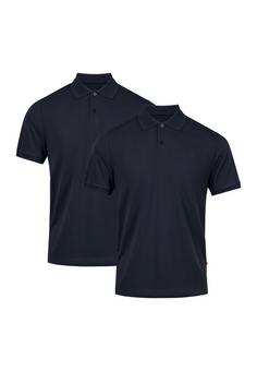 DANISH ENDURANCE Classic Fit Poloshirt Herren navy