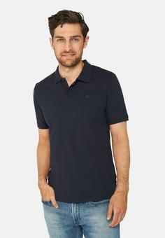 Rückansicht von DANISH ENDURANCE Classic Fit Poloshirt Herren navy