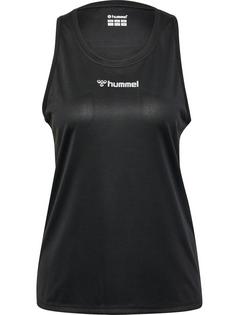 hummel hmlRUN SINGLET S/L WOMAN Funktionsshirt Damen BLACK