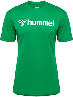 hummel hmlLOGO JERSEY S/S Funktionsshirt JELLY BEAN