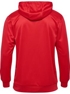 Rückansicht von hummel hmlLOGO HOODIE Hoodie TRUE RED