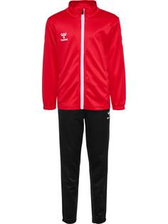 hummel hmlLOGO SUIT KIDS Trainingsanzug Kinder TRUE RED/BLACK