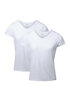 DANISH ENDURANCE V T-Shirt Damen pure white