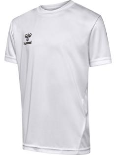 Rückansicht von hummel hmlLOGO SET KIDS Trainingsanzug Kinder WHITE