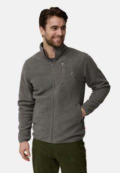 Rückansicht von DANISH ENDURANCE Micro Fleece Fleecejacke Herren grey