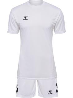 hummel hmlLOGO SET Trainingsanzug WHITE