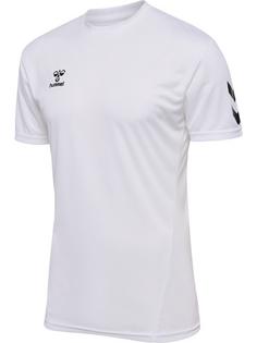 Rückansicht von hummel hmlLOGO SET Trainingsanzug WHITE