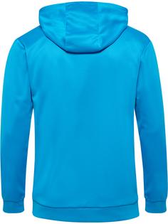 Rückansicht von hummel hmlLOGO HOODIE Hoodie DIVA BLUE