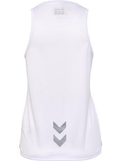 Rückansicht von hummel hmlRUN SINGLET S/L WOMAN Funktionsshirt Damen WHITE