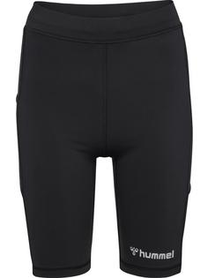 hummel hmlRUN SHORT TIGHT WOMAN Tights Damen BLACK