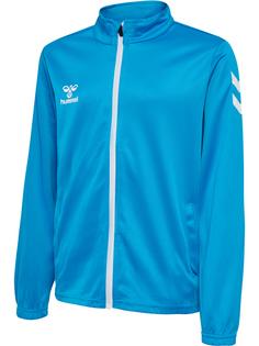 Rückansicht von hummel hmlLOGO SUIT KIDS Trainingsanzug Kinder DIVA BLUE/MARINE