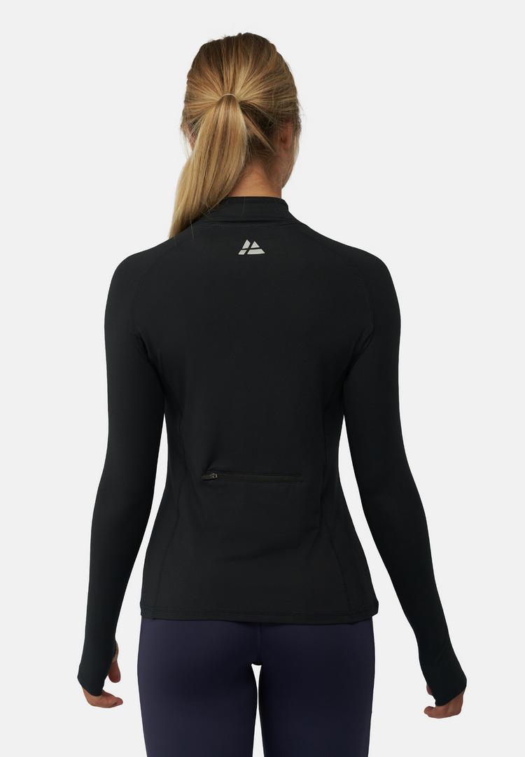 DANISH ENDURANCE DANISH ENDURANCE Half Zip Langarmshirt Damen - schwarz - 1 | SportScheck