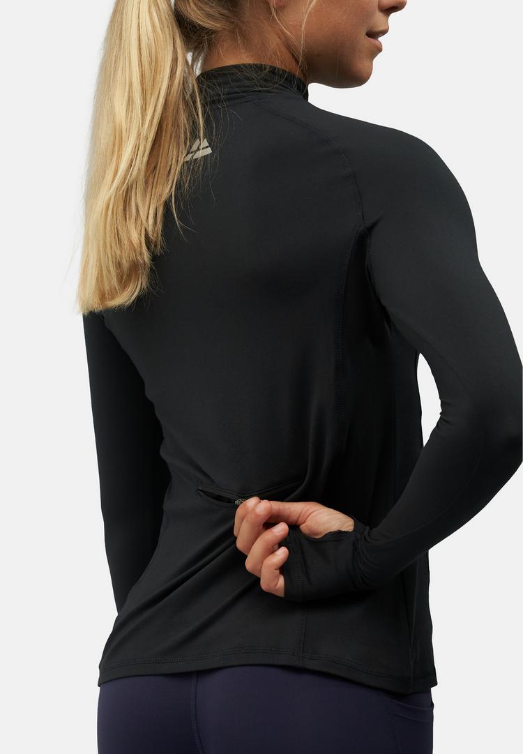 DANISH ENDURANCE DANISH ENDURANCE Half Zip Langarmshirt Damen - schwarz - 0 | SportScheck