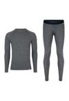 DANISH ENDURANCE Merino Baselayer W&auml;scheset Herren - dark grey