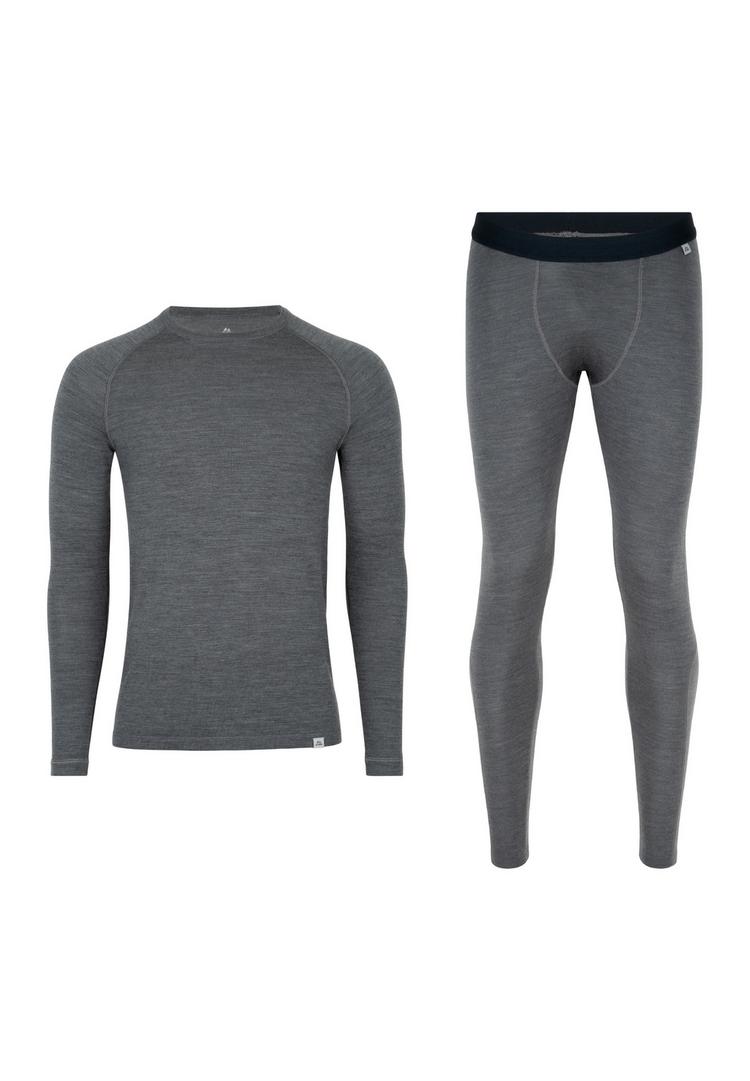 DANISH ENDURANCE DANISH ENDURANCE Merino Baselayer W&auml;scheset Herren - dark grey - 0 | SportScheck