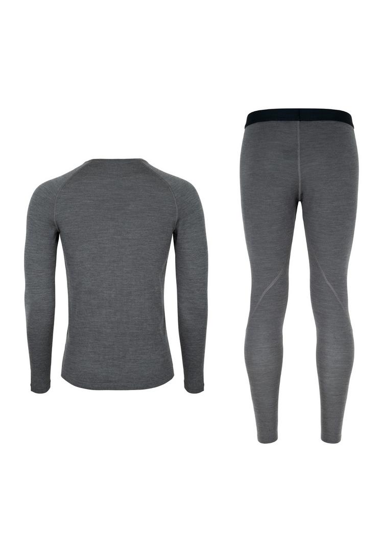 DANISH ENDURANCE DANISH ENDURANCE Merino Baselayer W&auml;scheset Herren - dark grey - 0 | SportScheck