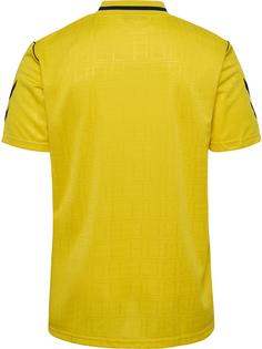 Rückansicht von hummel TOT AWAY 88 JERSEY S/S Fanshirt SPORTS YELLOW