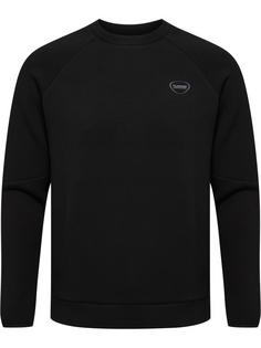 hummel hmlTECH FLEECE REGULAR CREW Funktionssweatshirt BLACK