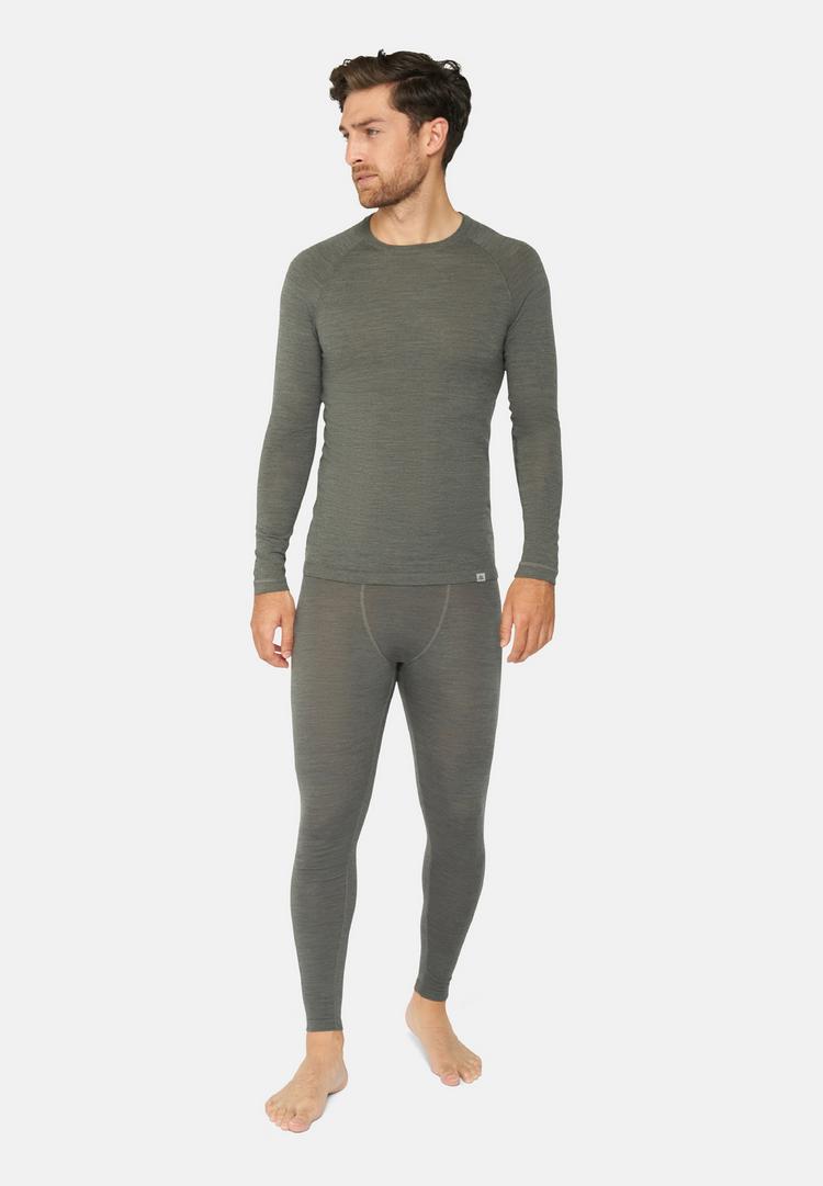 DANISH ENDURANCE DANISH ENDURANCE Merino Baselayer W&auml;scheset Herren - dark grey - 0 | SportScheck