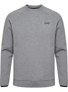 hummel hmlTECH FLEECE REGULAR CREW Funktionssweatshirt GREY MELANGE