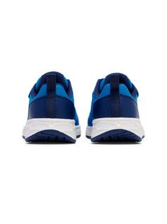 Rückansicht von hummel TURBO RUN 1.0 JR Fitnessschuhe Kinder INDIGO BUNTING