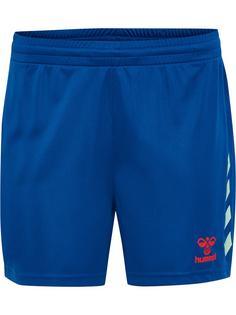 hummel hmlGRAPHIC UNIVERSE SHORTS WOMAN Funktionsshorts Damen TRUE BLUE