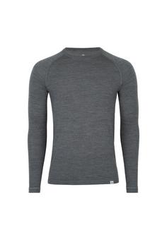 DANISH ENDURANCE Merino Funktionshemd Herren dark grey