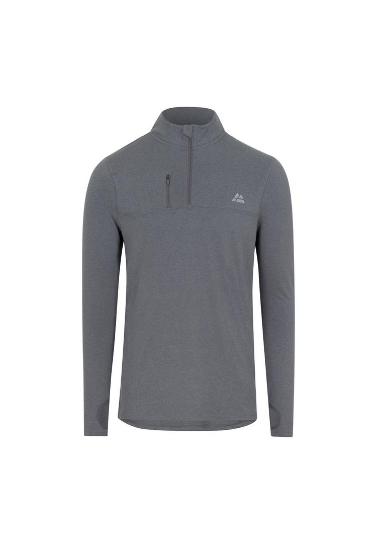 DANISH ENDURANCE DANISH ENDURANCE Half Zip Funktionsshirt Herren - grey m&eacute;lange - 0 | SportScheck