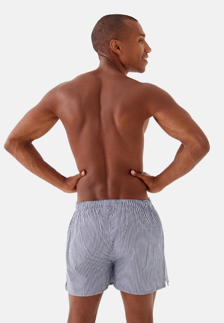 DANISH ENDURANCE DANISH ENDURANCE American Boxers Unterhose Herren - blue/stripes mix - 1 | SportScheck