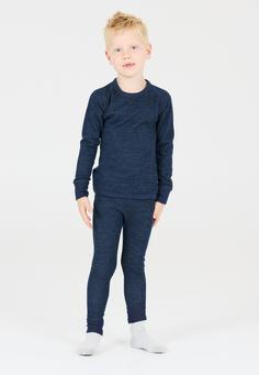 Rückansicht von ZigZag Funktionswäsche-Set Pattani Wool Wäscheset Kinder 2048 Navy Blazer