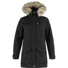 FJÄLLRÄVEN Nuuk Parka Softshelljacke Damen Schwarz