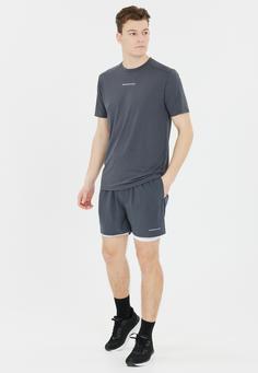 Rückansicht von Endurance Kros Funktionsshorts Herren 1173 Ombre Blue