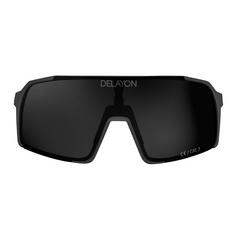 Rückansicht von DELAYON Line Tracer Sportbrille Matte Black/Black VLT 13